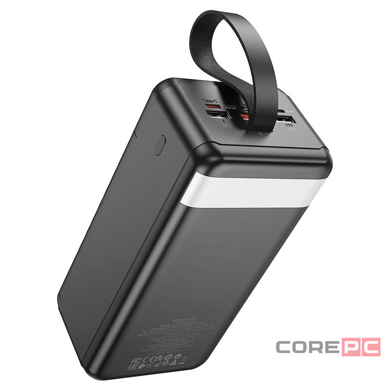 Powerbank Hoco J123C Element 60000mAh 3USB/1C черный