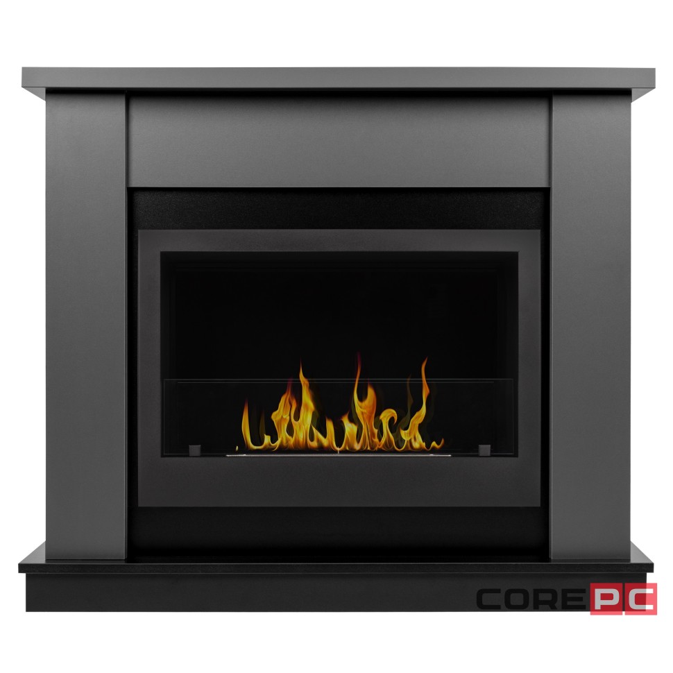 Каминокомплект: Биокамин Firelight BFP/P-2520, портал Canto 25 графит
