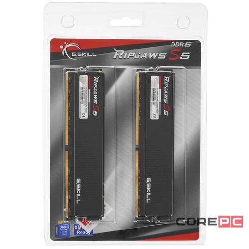 Оперативная память 64 Gb 5600 MHz G.Skill RIPJAWS S5 Black (F5-5600J3036D32GX2-RS5K)
