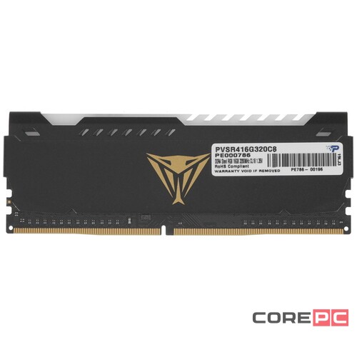 Оперативная память 16 Gb 3200 MHz PATRIOT VIPER STEEL RGB (PVSR416G320C8K)
