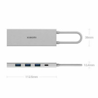 USB-хаб Xiaomi Type-C 5в1 3USB/1USB-C/HDMI XMDS05YM белый