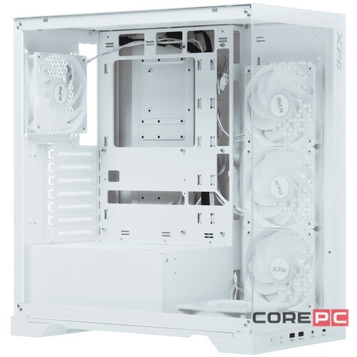 Компьютерный корпус ADATA XPG INVADER X TG RGB White (INVADERXMT-WHCWW)