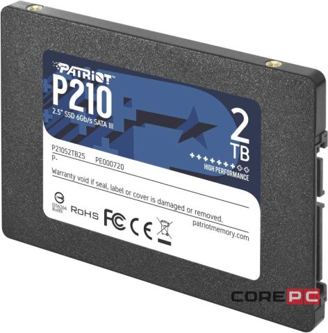 Твердотельный накопитель Patriot 2000 Gb P210 P210S2TB25