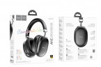 Стереонаушники Bluetooth полноразмерные Hoco W35 Max V5.3/45ч черные