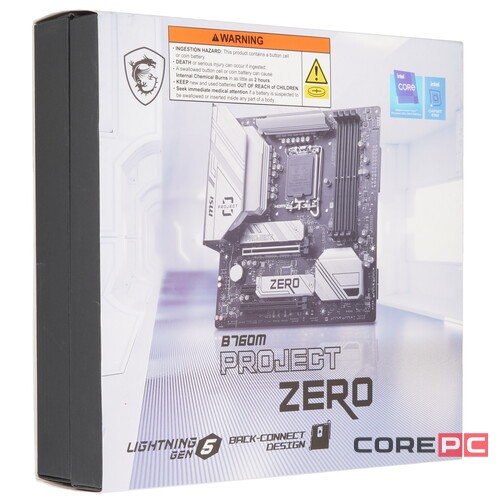 Материнская плата MSI B760M PROJECT ZERO