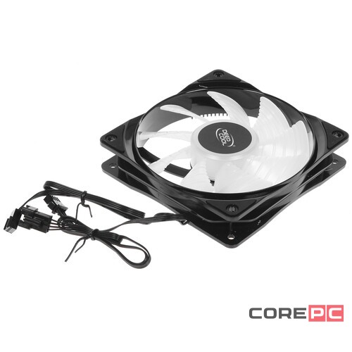 Вентилятор для корпуса Deepcool RF 120 DP-FRGB-RF120-1C