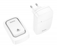 Беспроводной дверной звонок Hoco HI26 белый