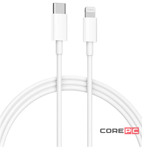 Usb Кабель-зарядка Xiaomi Type-C на Lightning 1м CTL01ZMC белый