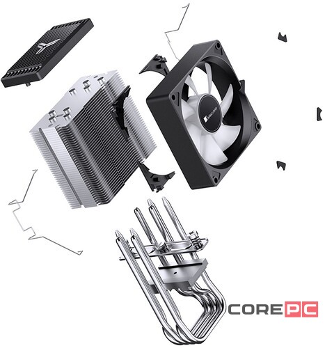 Кулер для процессора JONSBO CR-1400 EVO ARGB PWM