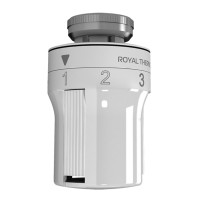 Термоголовка жидкостная Royal Thermo, M30 x 1,5 (белый)
