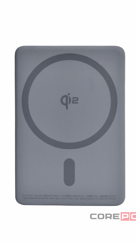 Powerbank с беспроводной зарядкой Baseus PicoGo AM31 5000mAh 20W (P1007680B813-00) Space Grey