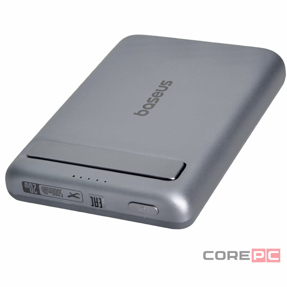 Powerbank с беспроводной зарядкой Baseus PicoGo AM31 5000mAh 20W (P1007680B813-00) Space Grey