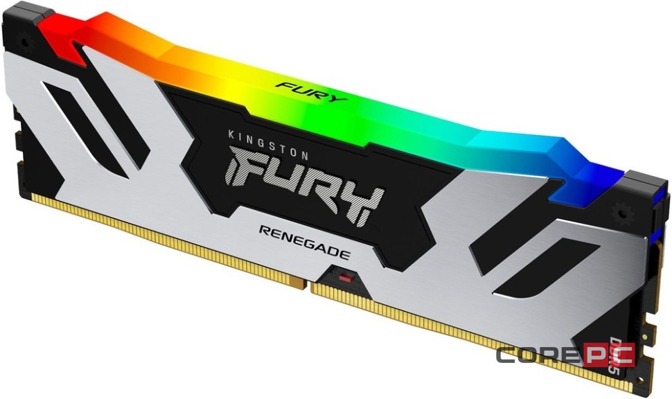 Оперативная память 32 Gb 6400 MHz Kingston FURY Renegade Silver/Black RGB (KF564C32RSA-32)