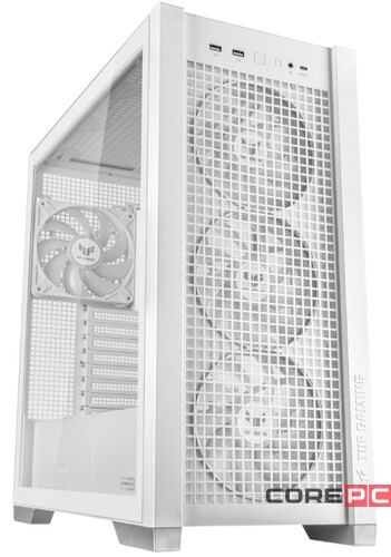 Компьютерный корпус ASUS TUF GAMING GT302 TG ARGB White (90DC00I3-B19000)