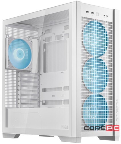 Компьютерный корпус ASUS TUF GAMING GT302 TG ARGB White (90DC00I3-B19000)