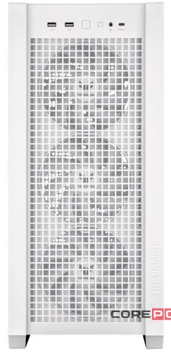 Компьютерный корпус ASUS TUF GAMING GT302 TG ARGB White (90DC00I3-B19000)