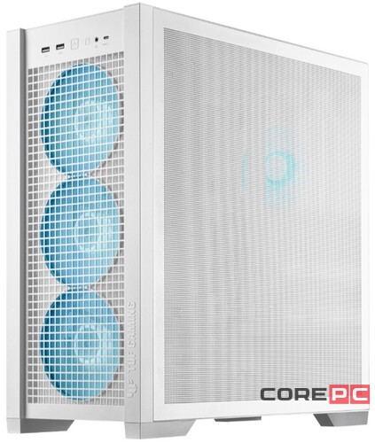Компьютерный корпус ASUS TUF GAMING GT302 TG ARGB White (90DC00I3-B19000)