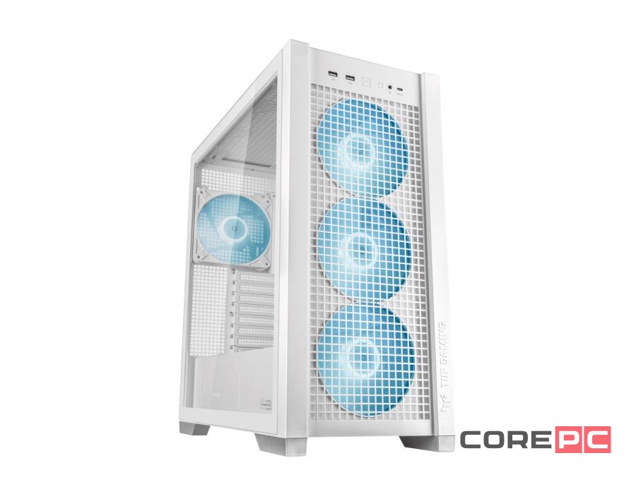 Компьютерный корпус ASUS TUF GAMING GT302 TG ARGB White (90DC00I3-B19000)