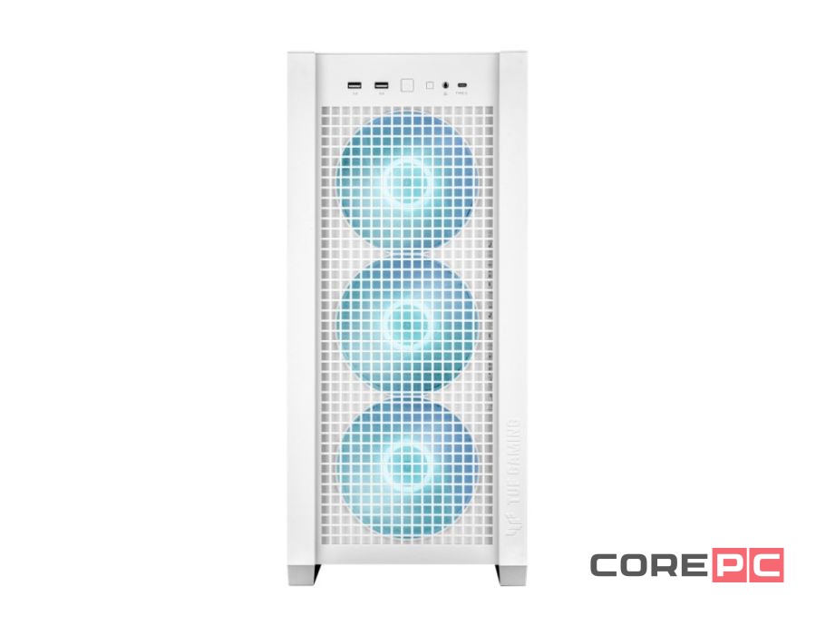 Компьютерный корпус ASUS TUF GAMING GT302 TG ARGB White (90DC00I3-B19000)
