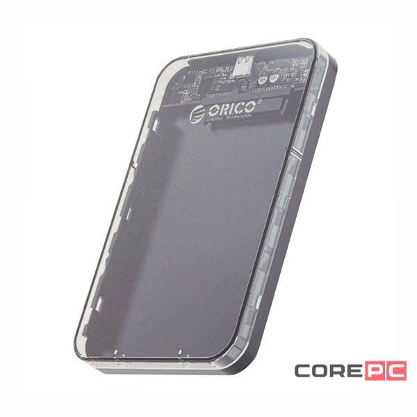 Внешний корпус для HDD/SSD 2.5 Orico DZ25C3 USB-C прозрачный