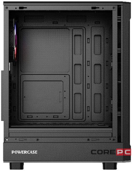 Компьютерный корпус Powercase Mistral PA5B FRGB TG Black (CMOAB-L4)