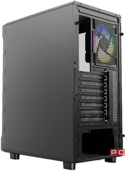 Компьютерный корпус Powercase Mistral PA5B FRGB TG Black (CMOAB-L4)