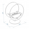 Биокамин Royal Thermo RTBFP-F500ML Mirror Lens