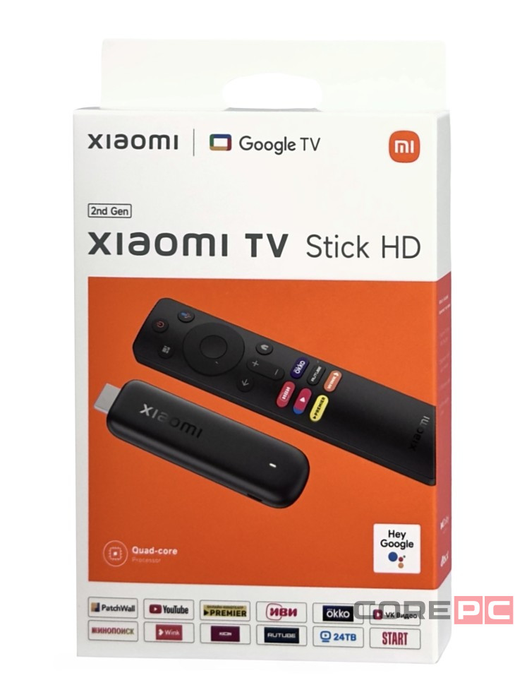 ТВ-приставка Xiaomi Mi TV Stick FHD 2K OB7-RU