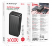 Powerbank Borofone BJ80B 30000mAh 2USB/Type/Micro-C PD20W+22.5W черный
