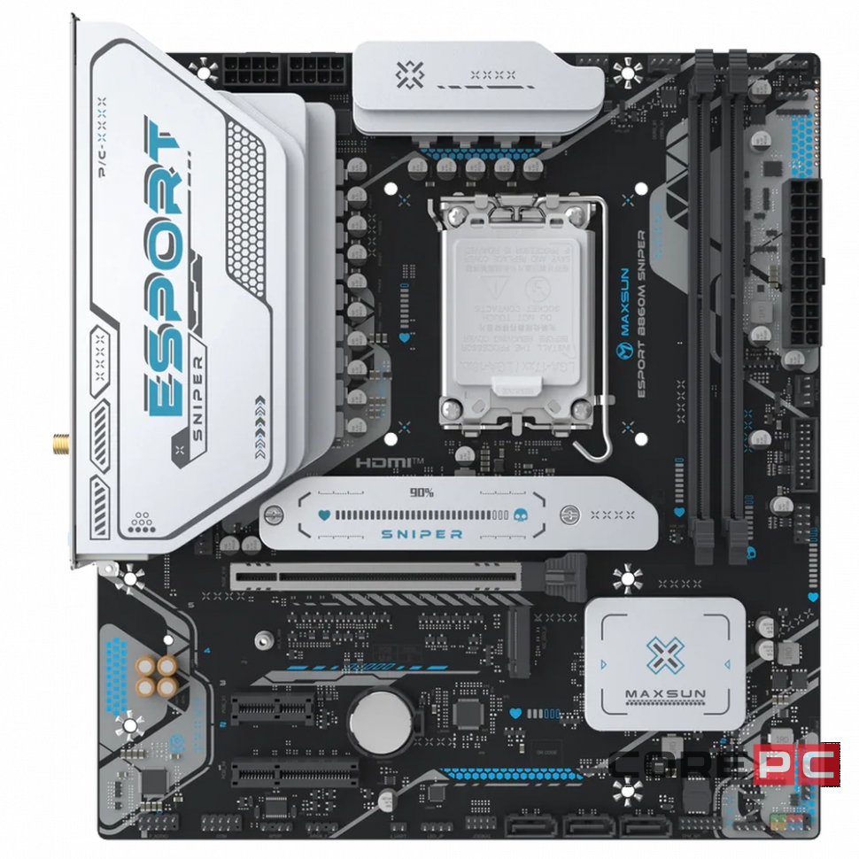 Материнская плата MaxSun MS-eSport B860M SNIPER WIFI (6940709661246)