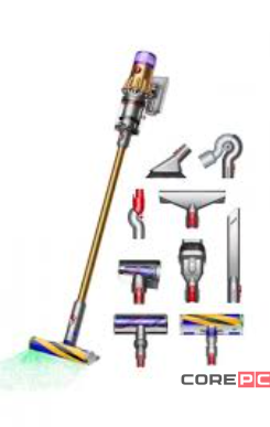 Пылесос Dyson V12 Detect Slim Absolute (SV46) (Yellow/Nickel) (470521-01)