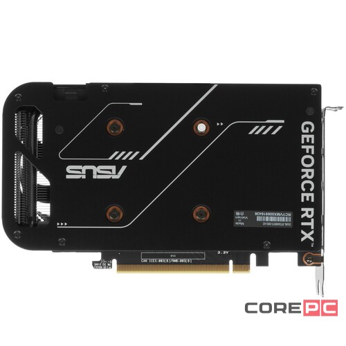 Видеокарта ASUS (DUAL-RTX4060TI-O8G-V2) GeForce RTX 4060 TI 8GB DUAL V2 90YV0J47-M0NB00