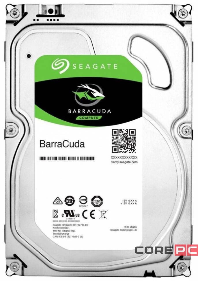 Жесткий диск Seagate 8000 Gb BARRACUDA (ST8000DM004)