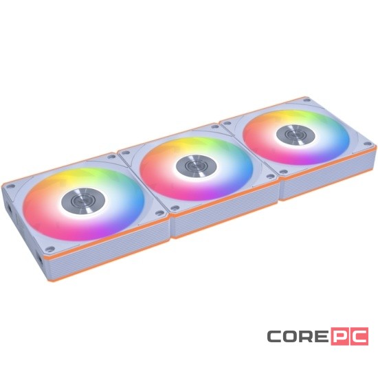 Комплект вентиляторов для корпуса Lian Li UNI FAN CL WIRELESS 120 12CL1W3W ARGB White (G99.12CL1W3W.R0)