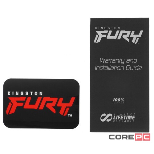 Оперативная память 16 Gb 5200 MHz Kingston FURY Beast Black (KF552C36BBE-16)