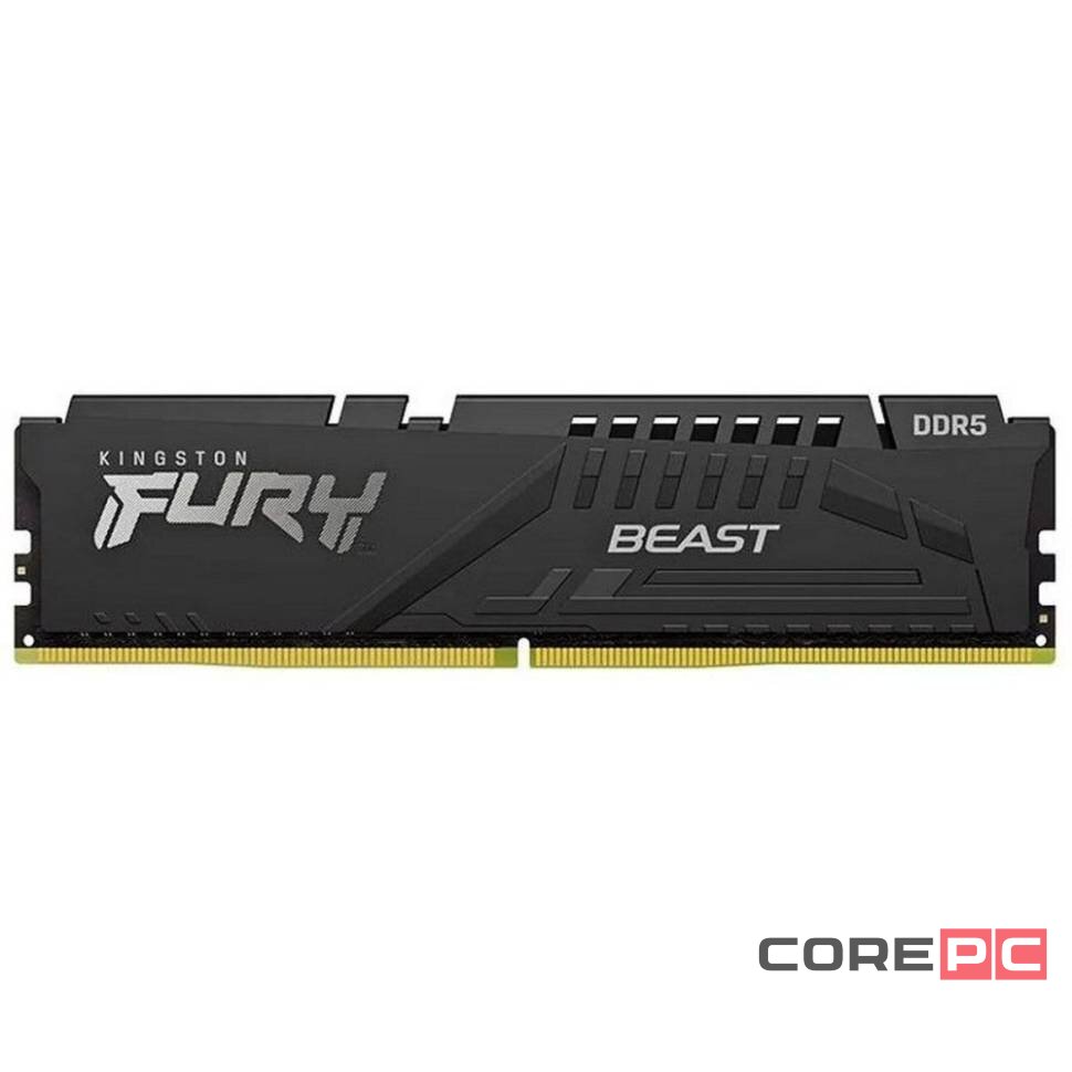Оперативная память 16 Gb 5200 MHz Kingston FURY Beast Black (KF552C36BBE-16)
