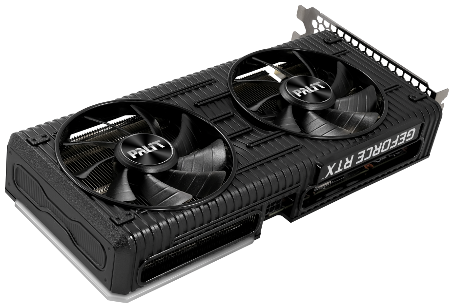 Видеокарта Palit (NE6306TS19P2-190AD) GeForce RTX 3060 Ti 8GB Dual OC V1 LHR