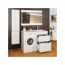Тумба для ванной СОЗВЕЗДИЕ-56 под раковину над ст.маш. БИЛЛ-120(MIXLINE)унив(ПВХ)
