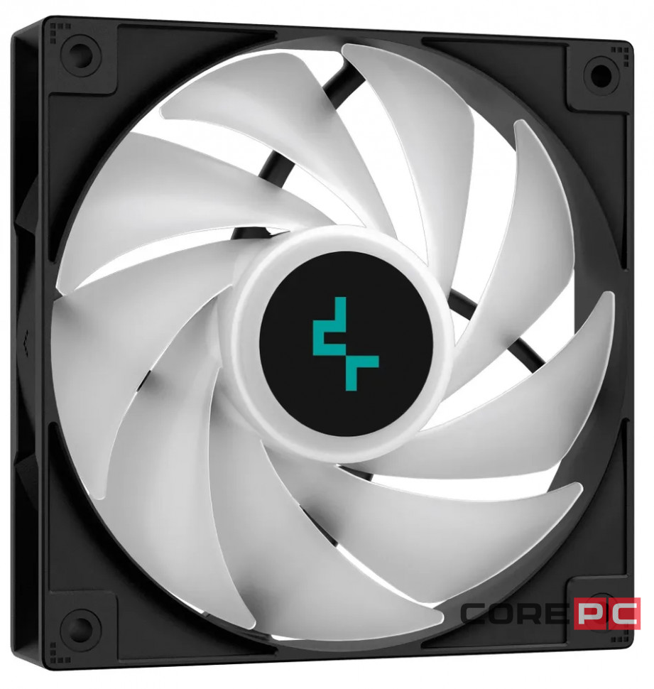 Кулер для процессора Deepcool AG400 DIGITAL BK ARGB Black
