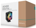 Кулер для процессора Deepcool AG400 DIGITAL BK ARGB Black