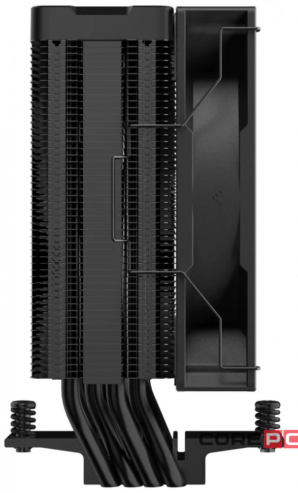 Кулер для процессора Deepcool AG400 DIGITAL BK ARGB Black