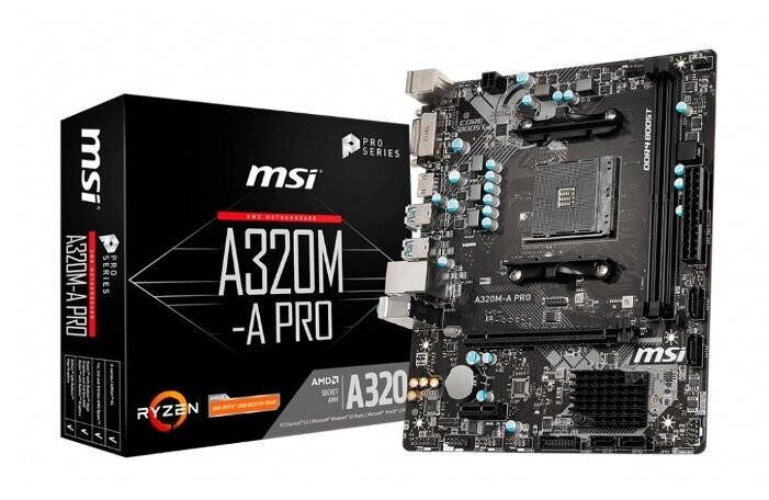 Материнская плата MSI A320M-A PRO