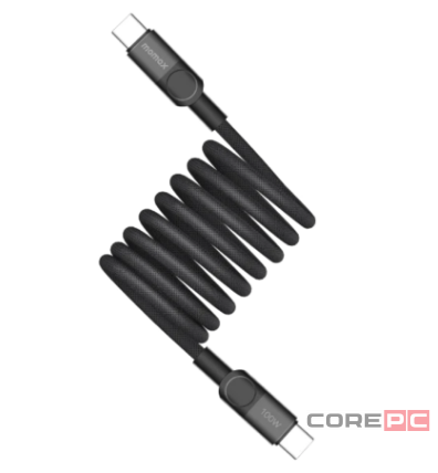 Usb Кабель-зарядка Type-C на Type-C Momax Mag.Link 100W DC62D 2м черный