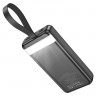 Powerbank Hoco J123B Element 30000mAh 3USB/1C/Micro черный