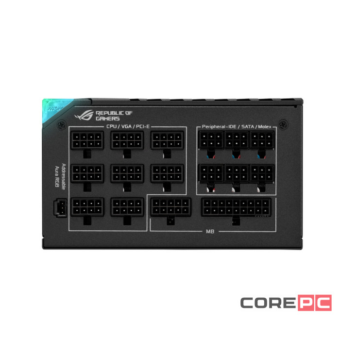 Блок питания ASUS 1000W ROG-THOR-1000P2-GAMING (90YE00L4-B0NA00) 16 Pin (PCIe 5.0 Connector Cable Details)