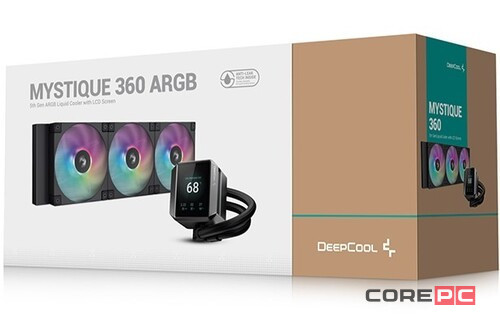 Система жидкостного охлаждения для процессора Deepcool MYSTIQUE 360 ARGB R-LX750-BKADSNC-G-1