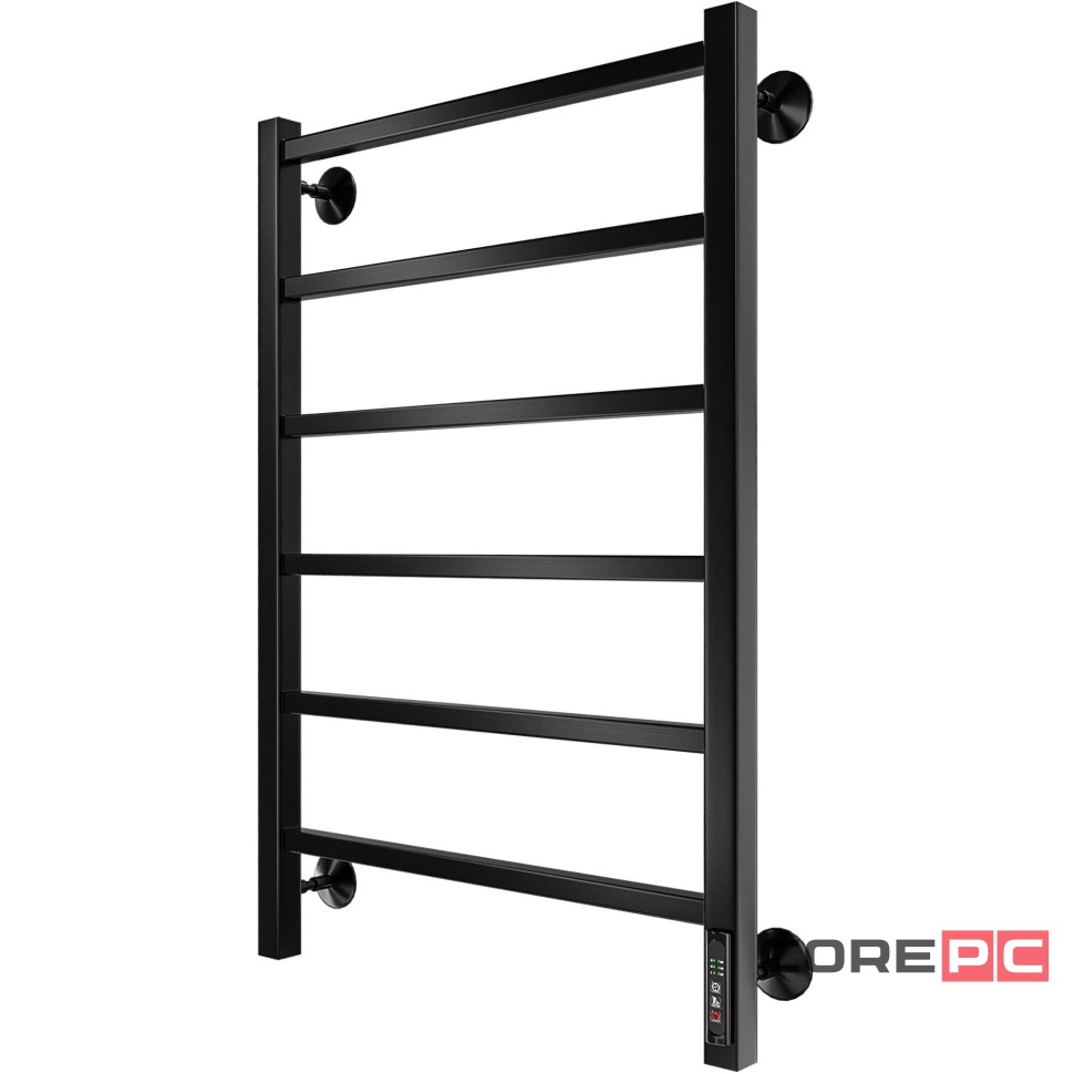 Полотенцесушитель Royal Thermo Axel П6 500х800 электро (встроен. диммер) черный