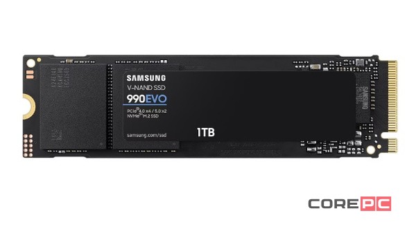 Твердотельный накопитель Samsung 1000 Gb 990 EVO MZ-V9E1T0BW