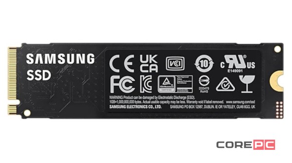 Твердотельный накопитель Samsung 1000 Gb 990 EVO MZ-V9E1T0BW