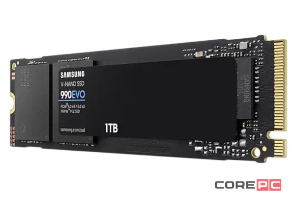 Твердотельный накопитель Samsung 1000 Gb 990 EVO MZ-V9E1T0BW